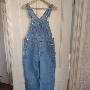 Gap Relaxed Denim Overalls, Size S